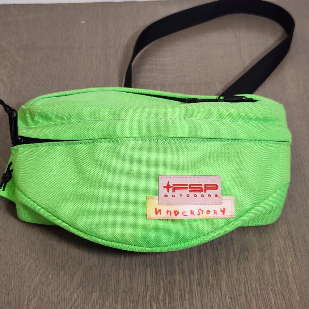 FSP Outdoors Understory Neon Green Fanny Pack Crossbody Bag Made in USA Bum